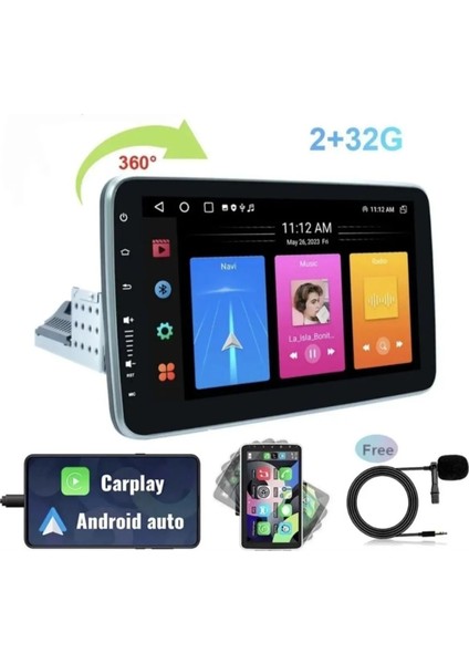 Cr 7007A Android Carplay 2 Gb Ram 32 Hafıza