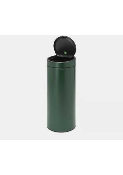 Çelik Çöp Kutusu Pıne Green New Dokunmatik 30 Lt Çöp Kovası