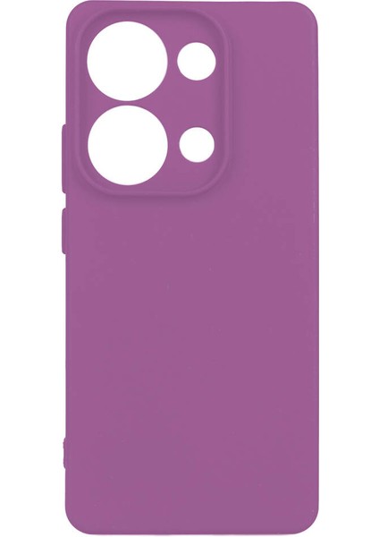 Xiaomi Redmi Note 13 Pro 4g Kılıf Zore Biye Silikon-Mor