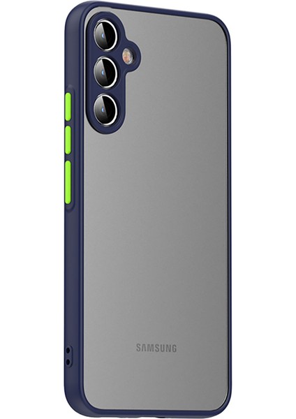 Samsung Galaxy A14 Kılıf Zore Hux Kapak-Lacivert