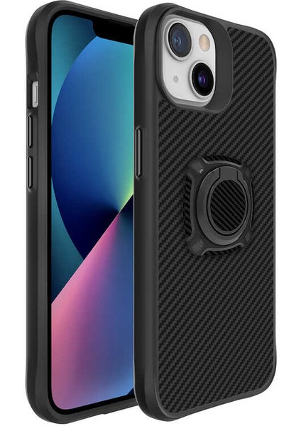 Apple iPhone 13 Uyumlu Zore Timo Kapak-Siyah