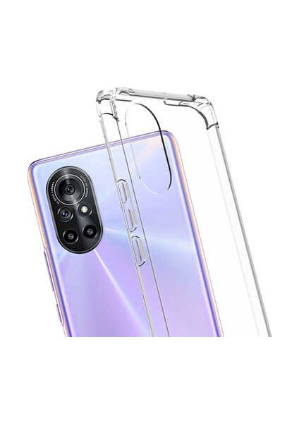 Huawei Nova 9 Se Kılıf Zore 2mm Anti Shock Silikon-Renksiz fiyatları