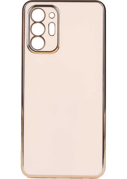 Samsung Galaxy Note 20 Ultra Kılıf Zore Bark Kapak-Rose Gold