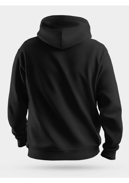 Gitarist Zürafa Unisex Kapüşonlu Sweatshirt