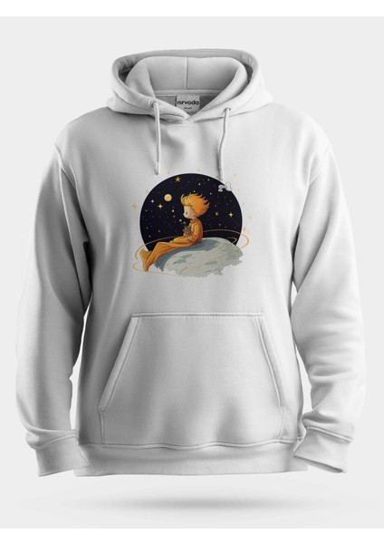 Küçük Prens Unisex Kapüşonlu Sweatshirt