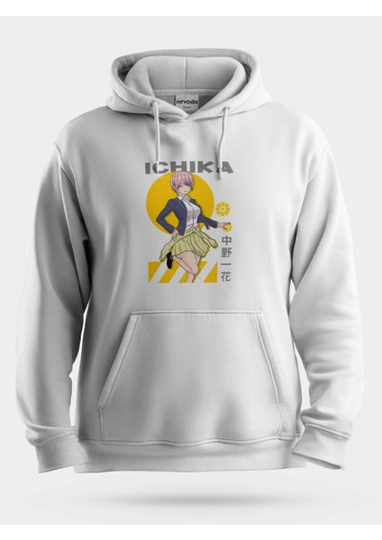Nakano Ichika Eşsiz Beşizler Unisex Kapüşonlu Sweatshirt