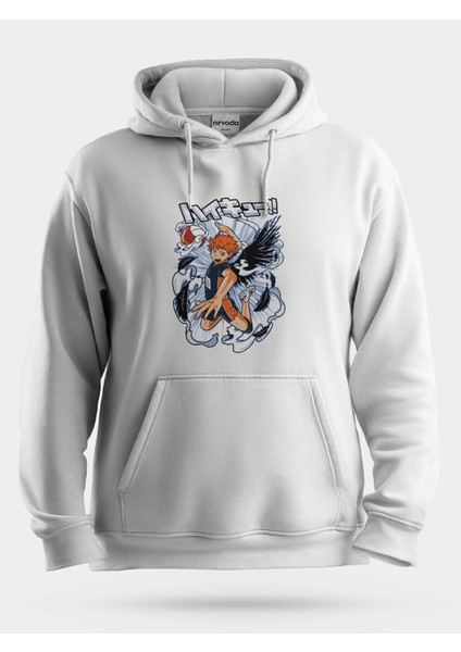 Haikyu 10 Haikyuu Unisex Kapüşonlu Sweatshirt