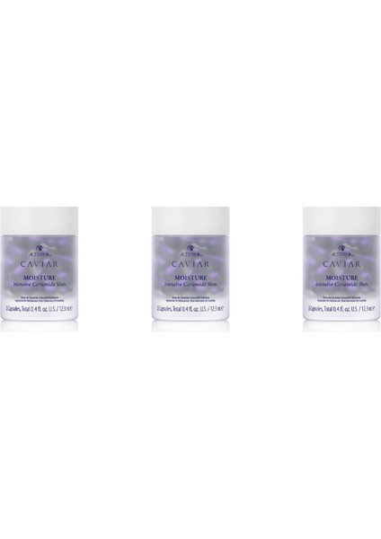 Ekonomik Üçlü Caviar Moisture Intensive Ceramide Shots