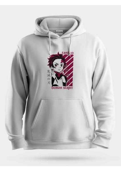 Tanjiro Demon Slayer Unisex Kapüşonlu Sweatshirt
