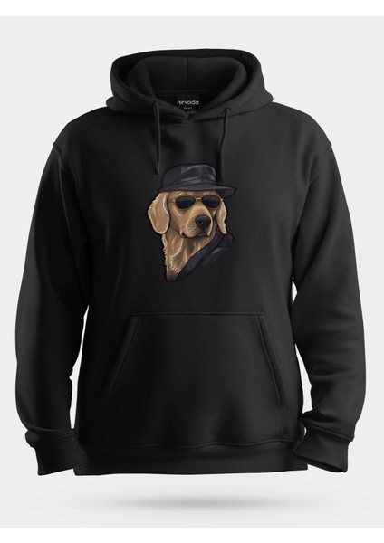 Tarz Golden Retriever Köpek Unisex Kapüşonlu Sweatshirt