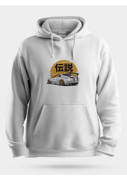 Legends Spor Araba Unisex Kapüşonlu Sweatshirt