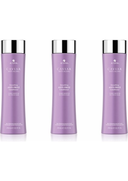 Caviar Smoothing Saç Kremi 250 ml 3’lü