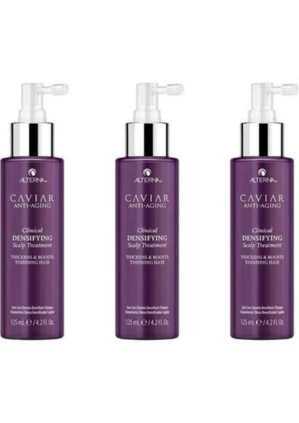 Ekonomik Üçlü Caviar Clinical Densifying Scalp Treatment 125 ml