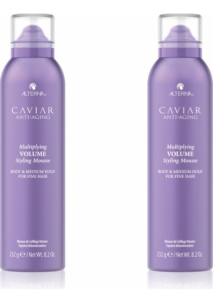 Ekonomik Ikili Caviar Multiplying Volume Styling Mousse