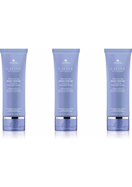 Caviar Restructuring Bond Repair Overnight Serum 100 ml 3’lü