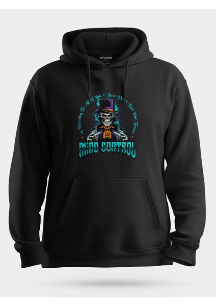 Sihirbaz Kurukafa Unisex Kapüşonlu Sweatshirt