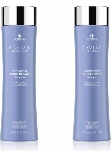 Ekonomik Ikili Caviar Restructuring Bond Repair Şampuan 250 ml
