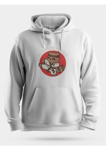 No Drama Karate Unisex Kapüşonlu Sweatshirt