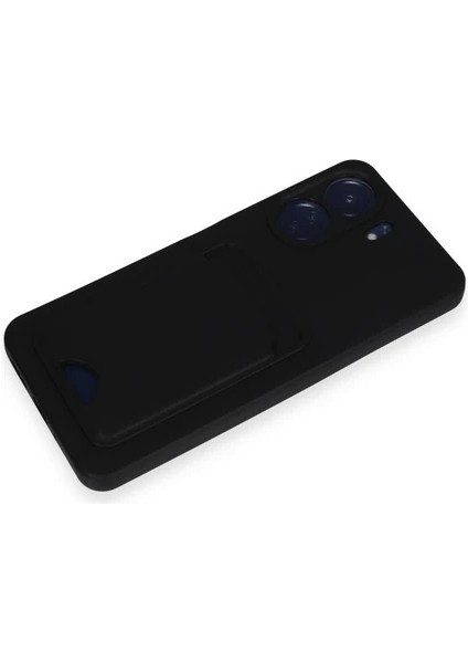Xiaomi Poco C65 Uyumlu Arka Kamera Korumalı Kart Koyulabilen Silikon Kartlıklı Kılıf Kapak fırsatları