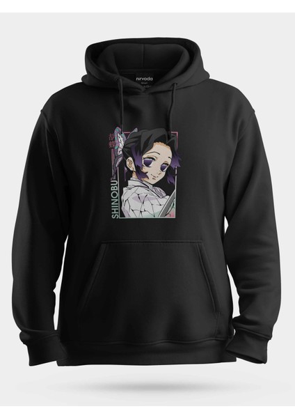 Shinobu Kocho Demon Slayer Unisex Kapüşonlu Sweatshirt