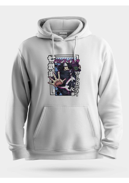 Kuma One Piece Unisex Kapüşonlu Sweatshirt