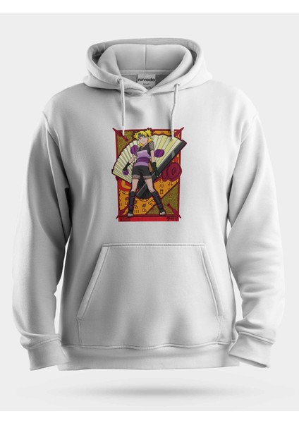 Temari Naruto Unisex Kapüşonlu Sweatshirt