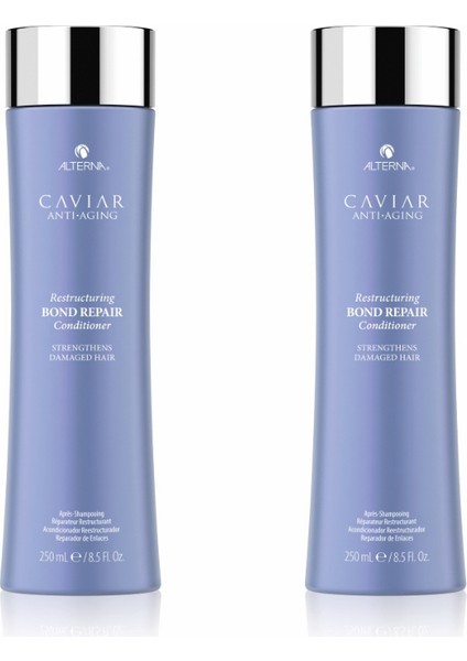 Ekonomik Ikili Caviar Restructuring Bond Repair Saç Kremi 250 ml