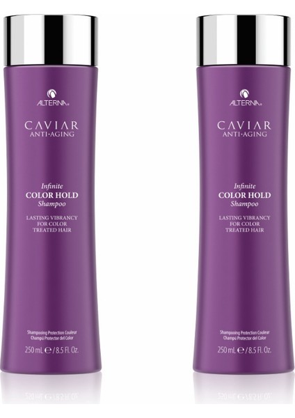 Ekonomik Ikili Caviar Infinite Color Hold Şampuan 250 ml