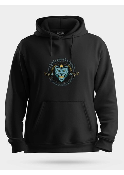 Tigers Warriors Kaplan Unisex Kapüşonlu Sweatshirt