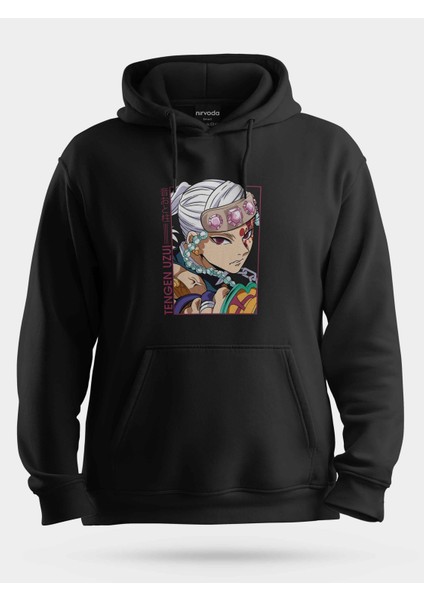 Tengen Uzui Demon Slayer Unisex Kapüşonlu Sweatshirt