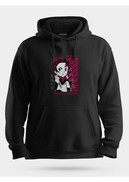 Tanjiro Demon Slayer Unisex Kapüşonlu Sweatshirt
