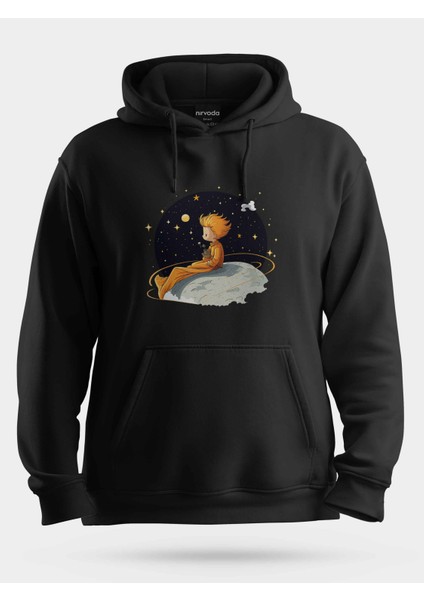Küçük Prens Unisex Kapüşonlu Sweatshirt