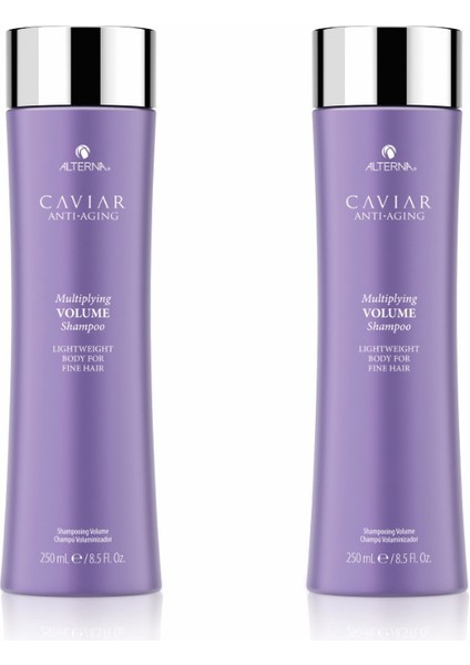 Ekonomik Ikili Caviar Multiplying Volume Şampuan 250 ml