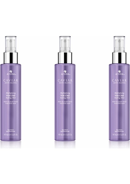 Ekonomik Üçlü Caviar Multiplying Volume Styling Mist