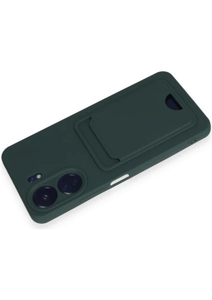 Xiaomi Poco C65 Uyumlu Arka Kamera Korumalı Kart Koyulabilen Silikon Kartlıklı Kılıf Kapak modelleri