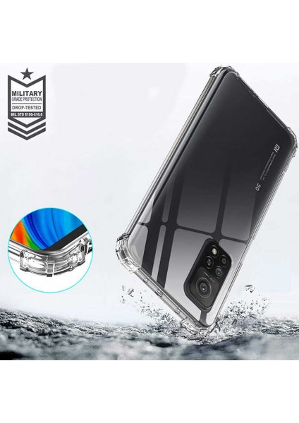 Xiaomi Mi 10T Pro 5g Kılıf Zore Nitro Anti Shock Silikon-Renksiz modelleri