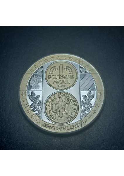 2001 Almanya Değerli Hazineler Hatıra Madalya Precıous Treasurıes 28GRAM / 40MM