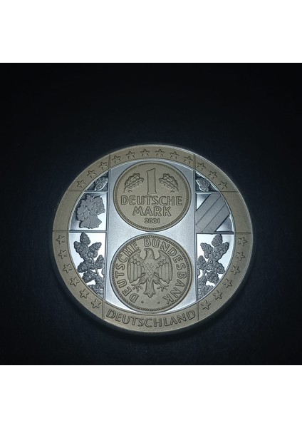 2001 Almanya Değerli Hazineler Hatıra Madalya Precıous Treasurıes 28GRAM / 40MM