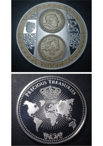 39963676DAA7FC57F6 Vatikan Hatıra Madalya 27.8GRAM/40MM