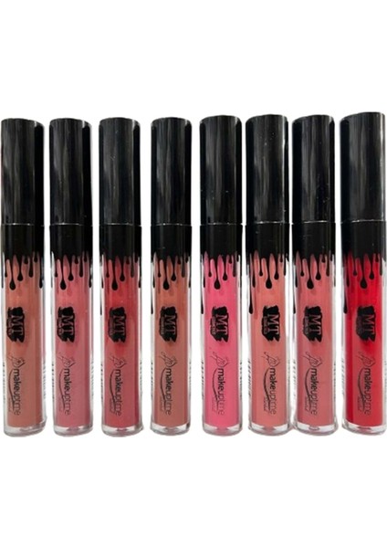 32 Matte Lip Gloss Dudak Parlatıcı x 8 Adet