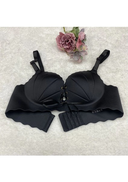 Lazer Kesim Dolgulu Ayarlanabilir Göğüs Dekolteli Push Up Sütyen-16