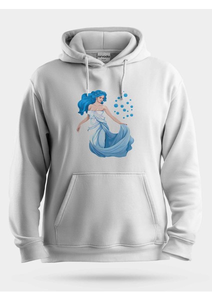 Afrodit Tasarımı Mitolojik Unisex Kapüşonlu Sweatshirt