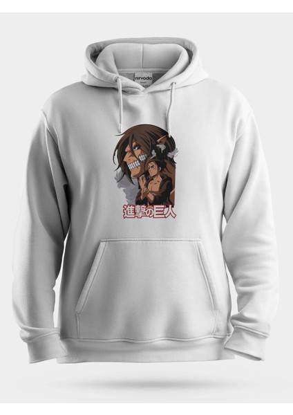 A Los Titanes Shingeki No Kyojin Unisex Kapüşonlu Sweatshirt