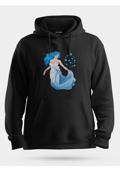 Afrodit Tasarımı Mitolojik Unisex Kapüşonlu Sweatshirt