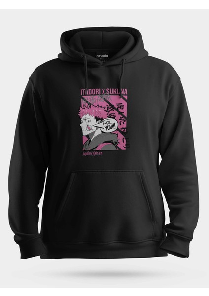 Itadori Sukuna Jujutsu Kaisen Unisex Kapüşonlu Sweatshirt