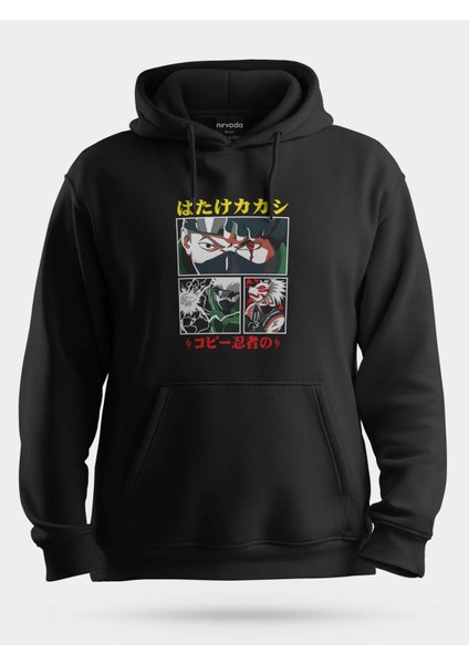 Kakashi Hatake Naruto Unisex Kapüşonlu Sweatshirt