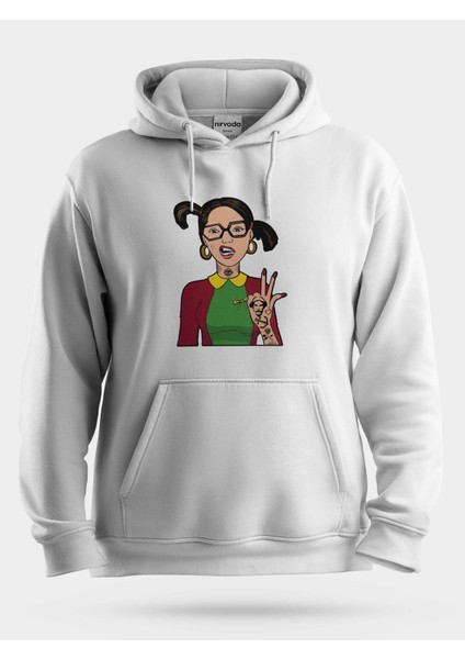 La Toxica Unisex Kapüşonlu Sweatshirt