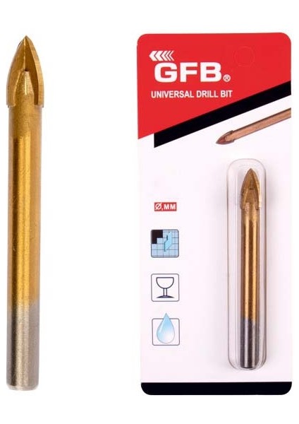 Cam - Seramik Delme Üniversal Matkap Ucu 12 mm