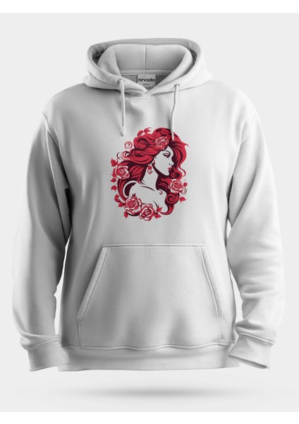 Afrodit Silüet Unisex Kapüşonlu Sweatshirt