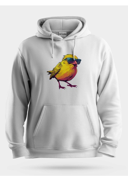 Cool Kanarya Unisex Kapüşonlu Sweatshirt